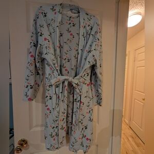 Hill House Robe And Nightgown Set | Top of Pond Floral | 2XL